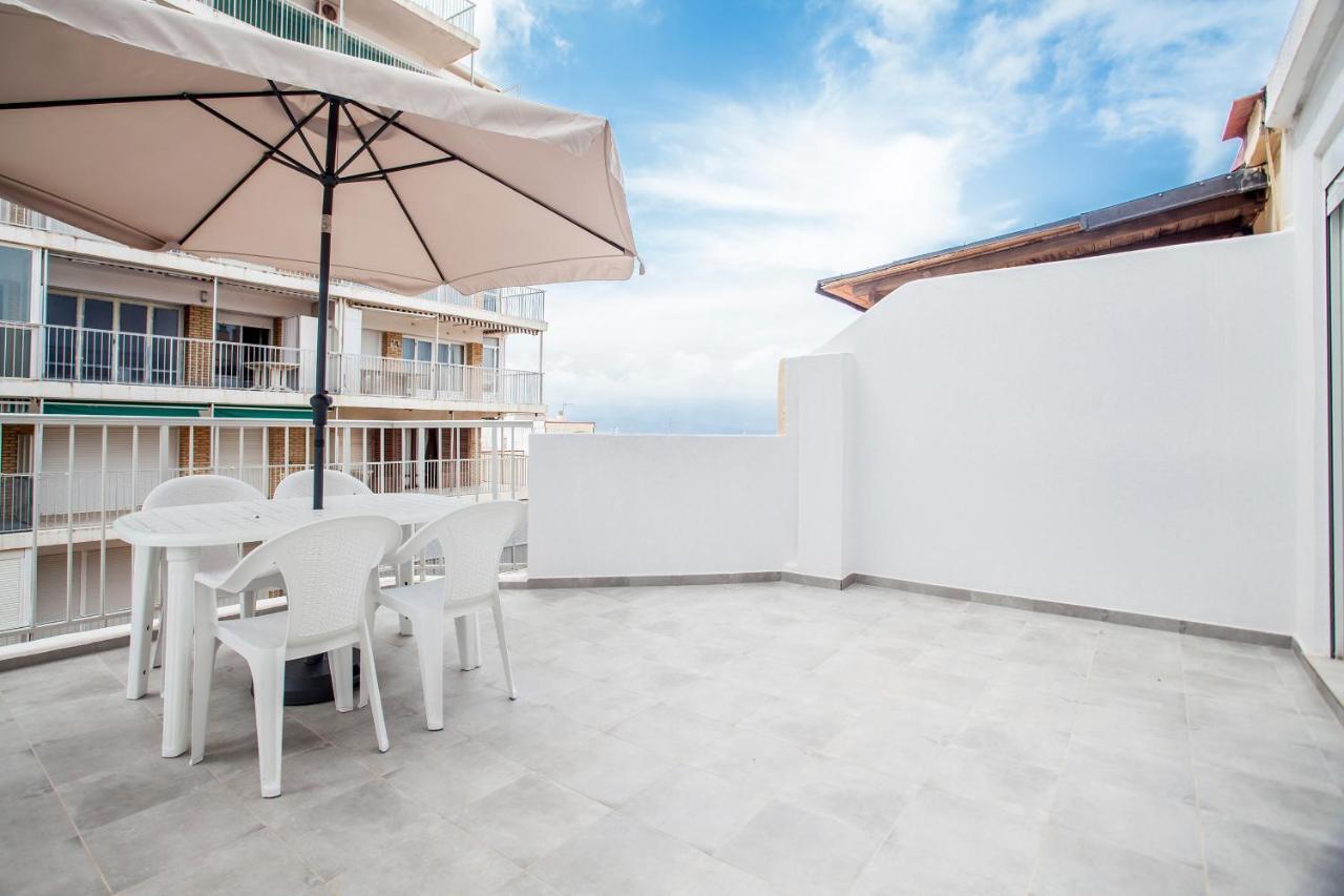 Апартаменты Atico Con Espectacular Terraza Y Vistas Al Mar Перельо Экстерьер фото