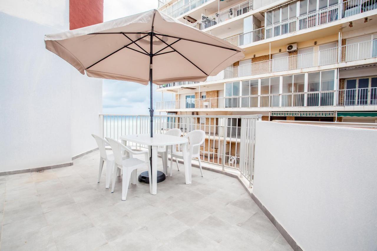 Апартаменты Atico Con Espectacular Terraza Y Vistas Al Mar Перельо Экстерьер фото