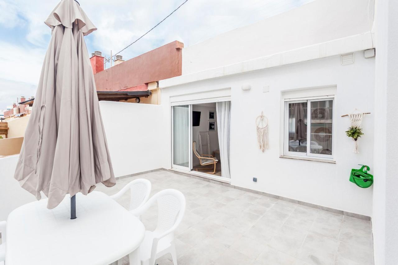 Апартаменты Atico Con Espectacular Terraza Y Vistas Al Mar Перельо Экстерьер фото